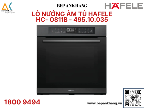Lò Nướng Âm Tủ Hafele HC-O811B - 495.10.035 - Thương Hiệu Đức